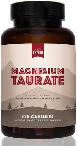 Suplemento de Taurato de Magnesio 750mg (150mg de Magnesio Elemental) – 120 Cápsulas Vegetarianas – Alta Absorción para Corazón, Músculos y Nervios – - imagen 1