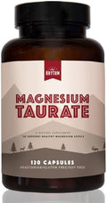 Suplemento de Taurato de Magnesio 750mg (150mg de Magnesio Elemental) – 120 Cápsulas Vegetarianas – Alta Absorción para Corazón, Músculos y Nervios – - imagen 1