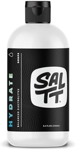 SALTT - Hidratación (8.3 oz) - Gotas de Electrolitos - Aumento de Energía - Sodio, Potasio, Magnesio, Zinc, Cobre - Sin Sabor - Ultra Bajo en - imagen 1