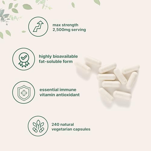 Vitamina C Liposomal 2,500mg, 240 Cápsulas Veganas | Suplemento Antioxidante y de Soporte Inmunológico | Alta Biodisponibilidad y Absorción Superior - imagen 3