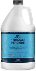 Solución de Peróxido de Hidrógeno MAXTITE 12% - 1 Galón de Limpieza Natural para Cocina, Baño, Lavandería y Hogar - Envase HDPE con Tapa Segura para - imagen 1