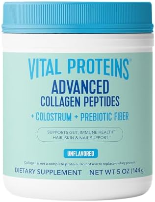 Vital Proteins® Colágeno Avanzado + Calostro + Fibra Prebiótica, 2.5g de Péptidos de Colágeno VERISOL®, Apoya Salud Digestiva, Inmunidad, Cabello, - imagen 1