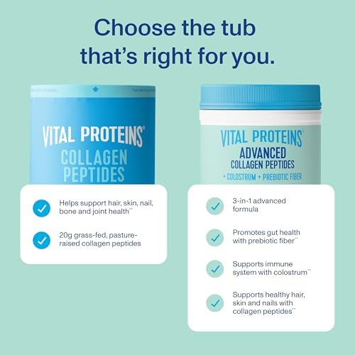 Vital Proteins® Colágeno Avanzado + Calostro + Fibra Prebiótica, 2.5g de Péptidos de Colágeno VERISOL®, Apoya Salud Digestiva, Inmunidad, Cabello, - imagen 3