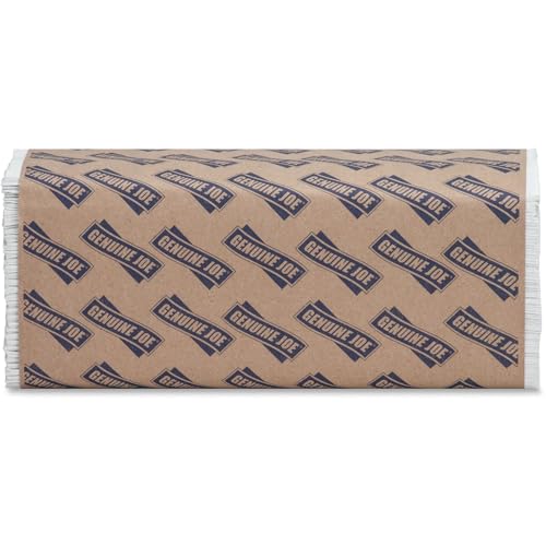 Toallas de papel C-Fold Genuine Joe, 1 capa, 10 x 13, 2400 hojas/paquete, 12 unidades - imagen 2