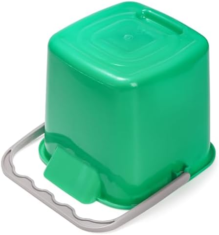 Cubetas Sanitizantes Peohud 4 Piezas, Cubetas de Limpieza de 3 Cuartos, Cubo Cuadrado con Pico y Asa, Cubeta Plástica para Hogar, Cocina, Escuela y - imagen 4