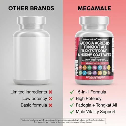 Suplemento Clean Nutraceuticals de Fadogia Agrestis, Tongkat Ali y Turkesterona con Hierba de Cabra, Saw Palmetto, Maca, Ginseng Siberiano, Tribulus - imagen 7