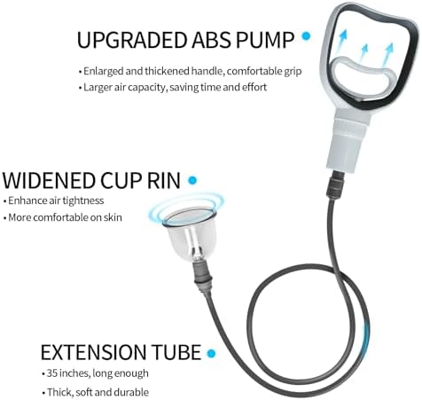 Kit de Ventosas Cupluw para Terapia de Masaje - Set Profesional de 32 Copas Chinas con Magnetismo, Terapia de Ventosas para Reducción de Celulitis y - imagen 6