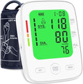 Monitor de Presión Arterial Automático para Uso en Casa, Pantalla LCD Grande, Manguito Ajustable (23 a 43 cm), 2 x 99 Memorias, Fácil de Usar y Viajar - imagen 1