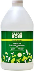 Limpieza Ecológica CleanBoss Eat Cleaner - Recarga Triple Acción para Frutas y Verduras - 64 oz - Elimina Residuos Nocivos - Mantiene Frescura hasta - imagen 1