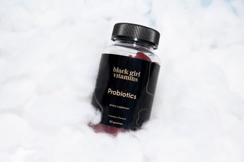 Gummies Probióticos Black Girl Vitamins para Salud Digestiva y Soporte Inmunológico, Sin Gluten, (Frambuesa-Sandía), 60 piezas - imagen 5