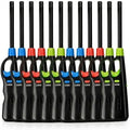 Encendedores de Utilidad Knights of Armur Long Reach con Bloqueo de Seguridad, Paquete de 12, Multipropósito para Parrilla, Velas, Estufa, Chimenea, - imagen 1