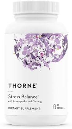THORNE - Suplemento para el Estrés - Apoyo Adrenal con Vitaminas B, Vitamina C, Ashwagandha, Ginseng y Zinc - Certificado por Terceros - 60 Cápsulas - imagen 1