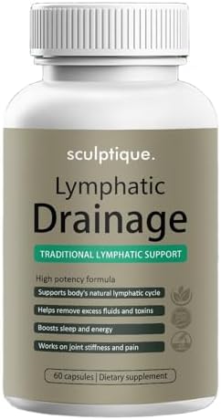 Cápsulas Sculptique de Drenaje Linfático PressurePal, Nueva Fórmula de Máxima Potencia con Extracto de Diente de León y Cleavers - 60 Cápsulas - imagen 1