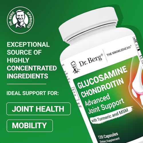 Suplemento Avanzado para las Articulaciones Dr. Berg con Glucosamina, Condroitina, MSM, Cúrcuma y Boswellia - 1500 mg de Glucosamina - 120 Cápsulas - imagen 3