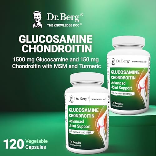 Suplemento Avanzado para las Articulaciones Dr. Berg con Glucosamina, Condroitina, MSM, Cúrcuma y Boswellia - 1500 mg de Glucosamina - 120 Cápsulas - imagen 4