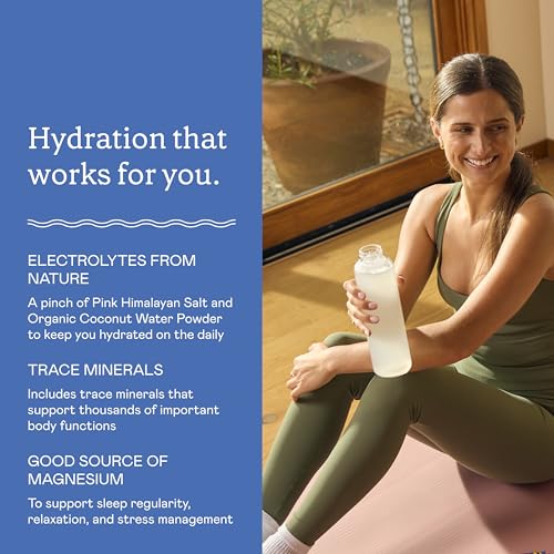 GOODONYA Mezcla de Bebida Electrolítica Orgánica, Polvo Hidratante Certificado, Sin OGM, Libre de Glifosato, Bajo en Azúcar, Sabor Limón, 12 Paquetes - imagen 7