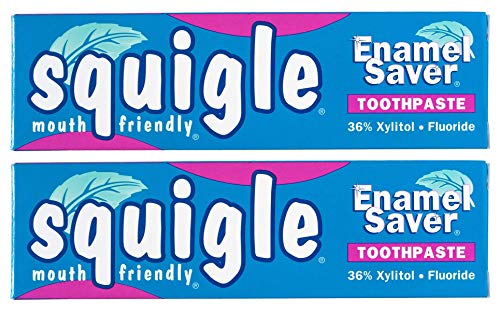 Pasta de Dientes Squigle Enamel Saver (Prevención y Tratamiento de Llagas) 2 Paquetes - Previene Caries, Dermatitis Perioral, Mal Aliento y Labios - imagen 6