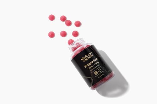 Vitaminas Black Girl - Gomas de Magnesio para Sueño, Inmunidad y Soporte Óseo. Suplemento de Citrato de Magnesio (100mg) por Porción, Sin Gluten - imagen 6