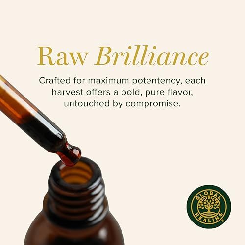 Global Healing Center - Extracto Líquido Orgánico de Moringa Oleifera, Suplemento Vegano de Moringa, Máxima Absorción de Vitaminas y Minerales (2 Fl - imagen 3