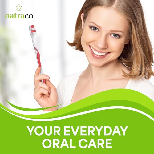 Paquete de Cepillos de Dientes Natraco a Granel con Fundas | Cepillos de Colores Envuelto Individualmente de Calidad Premium | Cerdas Medias Suaves - imagen 7