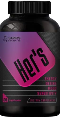 Suplemento Energético Her's Hornygoatweed para Mujeres - Aumenta Pasión, Deseo y Sensibilidad - Alivia Estrés y Reduce Sequedad - imagen 1