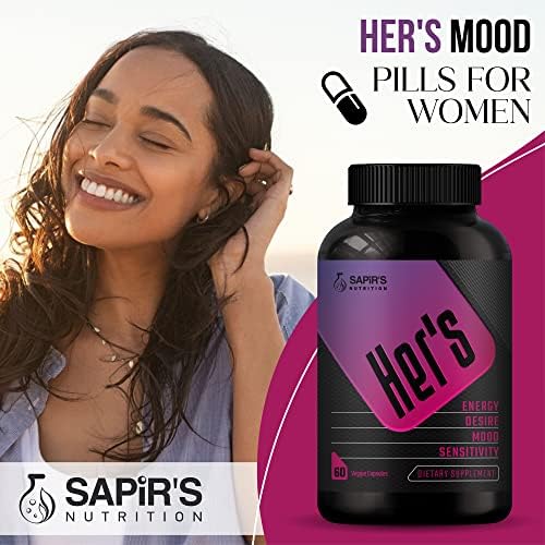 Suplemento Energético Her's Hornygoatweed para Mujeres - Aumenta Pasión, Deseo y Sensibilidad - Alivia Estrés y Reduce Sequedad - imagen 4