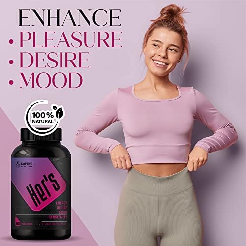 Suplemento Energético Her's Hornygoatweed para Mujeres - Aumenta Pasión, Deseo y Sensibilidad - Alivia Estrés y Reduce Sequedad - imagen 6
