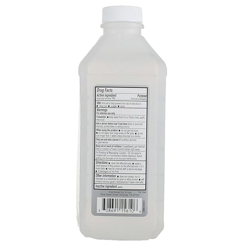 Alcohol Isopropílico Swan 70%, Botella de 16 Oz, Caja de 12 Unidades - imagen 2