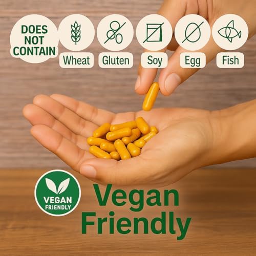 Me First Living Cúrcuma Curcumina 1000 mg 95% Curcuminoides, Bioperina 10 mg, 19 Veces Más Potente, Absorción Aumentada, Orgánico, Vegano, Sin - imagen 6