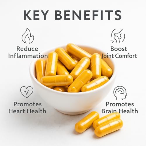 Me First Living Cúrcuma Curcumina 1000 mg 95% Curcuminoides, Bioperina 10 mg, 19 Veces Más Potente, Absorción Aumentada, Orgánico, Vegano, Sin - imagen 7
