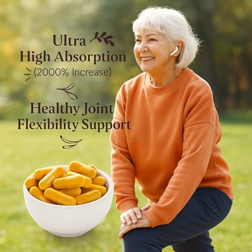 Me First Living Cúrcuma Curcumina 1000 mg 95% Curcuminoides, Bioperina 10 mg, 19 Veces Más Potente, Absorción Aumentada, Orgánico, Vegano, Sin - imagen 8