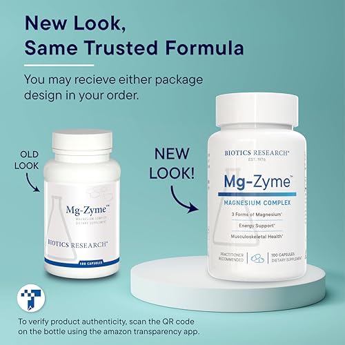 Biotics Research Mg-Zyme™ Complejo Triple de Magnesio 100 mg - Suplemento Quelado de Magnesio Glycinate, Gluconate y Aspartate, Alta Absorción, Apoya - imagen 7