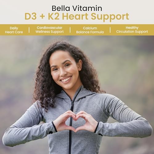 Gotas Líquidas de Vitamina D3 K2 Bella 5000 IU (Sin Sabor) - Omega 3 con Aceite MCT - Gotas de Vitamina D para Adultos que Apoyan la Salud del - imagen 6