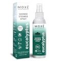 Bruma de Ducha de Aceite de Eucalipto MOXĒ, Spray de Vapor Spa, 100% Aceites Esenciales Naturales, Hecho en EE. UU., Aromaterapia, Alivio de - imagen 1