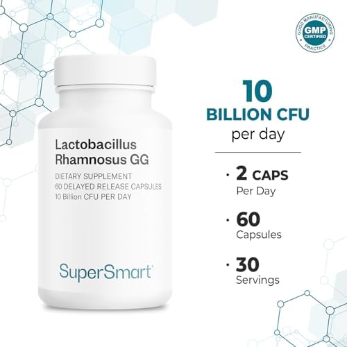 Suplemento de Lactobacillus Rhamnosus GG 10 Mil Millones CFU al Día (Probiótico LGG con Inulina) - 60 Cápsulas DR Sin OGM y Sin Gluten - imagen 5