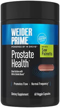 Weider Salud Prostática - Acción Dual con Aumento de Óxido Nítrico - Soporte Vegetal para Próstata y Salud Urinaria - Fórmula para Hombres con - imagen 1