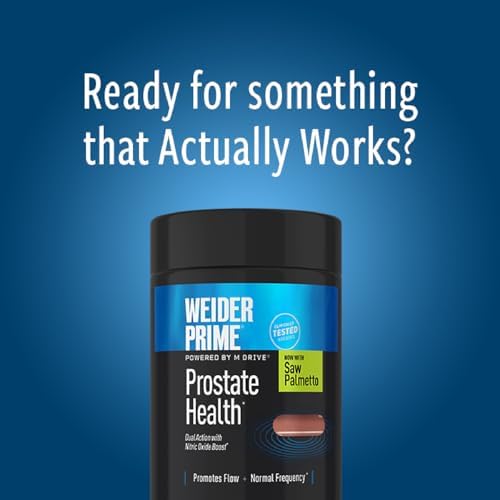 Weider Salud Prostática - Acción Dual con Aumento de Óxido Nítrico - Soporte Vegetal para Próstata y Salud Urinaria - Fórmula para Hombres con - imagen 7