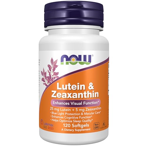 Now Supplements, Luteína y Zeaxantina con 25 mg de Luteína y 5 mg de Zeaxantina, 120 Softgels - imagen 3