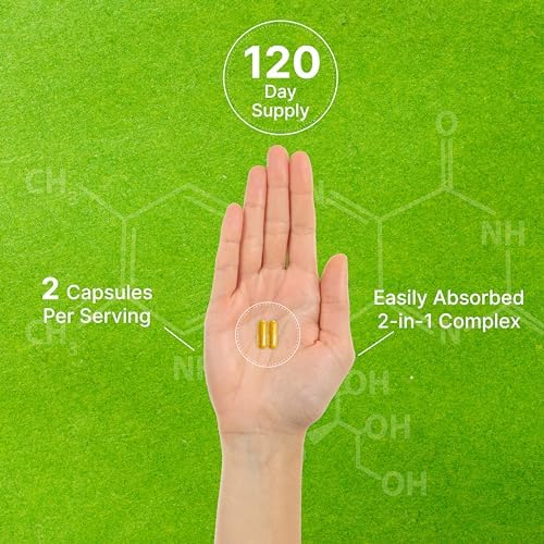 SUPLEMENTO DEAL Vitamina B2 400mg (Riboflavina) con Magnesio Glicinato 400mg, 240 Cápsulas – Apoyo 2 en 1 para Sistema Nervioso, Ánimo y Energía - imagen 5