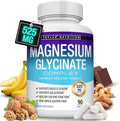 Suplemento de Magnesio Glicinato 525mg - Alta Absorción, Vegano y No GMO, 90 Cápsulas para Músculos, Sueño, Calambres y Recuperación - imagen 1