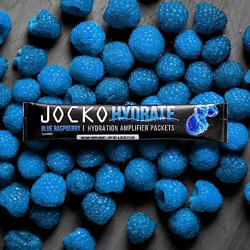 Jocko Fuel Hydrate - Paquetes de Electrolitos en Polvo Bajo en Azúcar para Hidratación y Recuperación - Con Vitaminas B6, B12 y C (16 Paquetes) Sabor - imagen 5