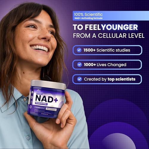 Suplemento de Resveratrol PURE HEALTH MAX PHM - Suplementos Liposomales de NAD+ para Hombres y Mujeres | Alternativa a NMN y NMNH | 90 Cápsulas, 1.5 - imagen 6