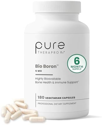 Pure TheraPro Rx Bio Boron - Bororganico de Glicina para Hombres y Mujeres - Fórmula Premium para Salud Ósea, Flexibilidad Articular y Soporte - imagen 1