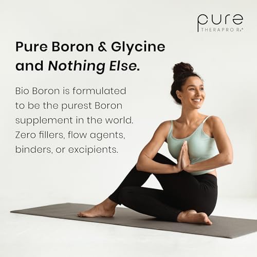 Pure TheraPro Rx Bio Boron - Bororganico de Glicina para Hombres y Mujeres - Fórmula Premium para Salud Ósea, Flexibilidad Articular y Soporte - imagen 7