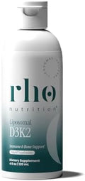 Rho Nutrition Liposomal D3K2 – Suplemento Líquido de Vitaminas D3 y K2 de Alta Absorción – Apoya el Sistema Inmunológico y la Salud General - imagen 1