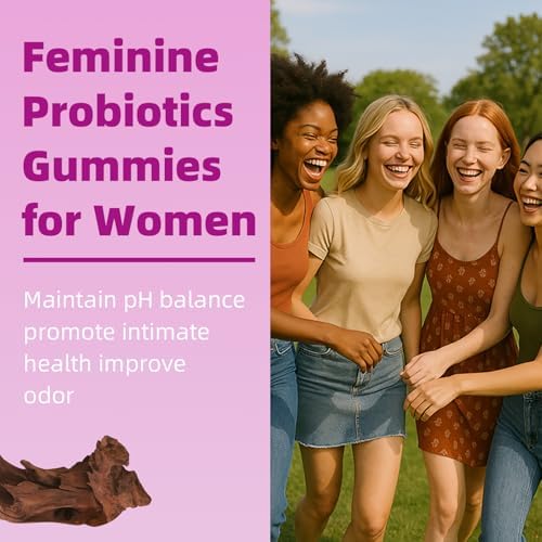 Gomitas Probióticas Femeninas Faizalybova Her Juicy con Olmo Resbaladizo, Sabor Piña Tropical | Apoya el pH, Digestión e Inmunidad | 60 Gomitas (1 - imagen 4