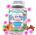 Gomitas de Sueño Mágico para Niños 4+, Magnesio + Azafrán, Sin Melatonina, Calcio y Zinc, Multivitaminas, Solo 1 Gummy para un Sueño Dulce - imagen 1
