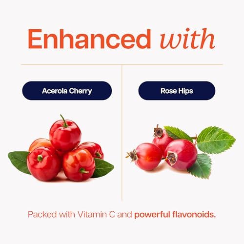 Vitamina C 1000mg | Soporte Inmunológico | Cápsulas de Liberación Prolongada | Suministro para 1 Año | Suplemento de Vitamina C con Cereza Acerola y - imagen 6