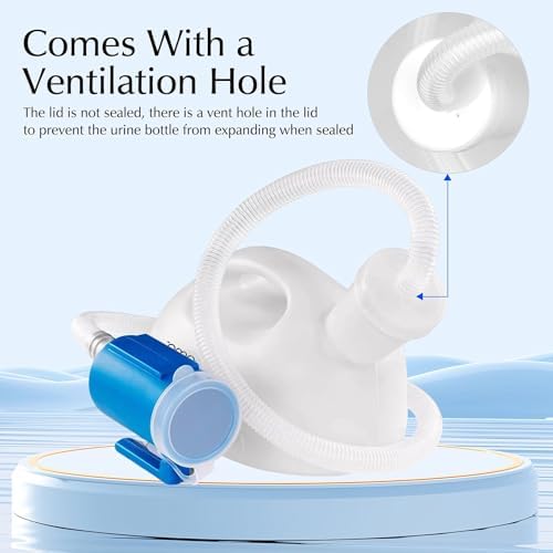Orinal Portátil para Hombres OOCOME, Botella de Orina Reutilizable a Prueba de Derrames, 2000 ml, Tubo Largo de 47.2 con Tapa, Ideal para Camping - imagen 5