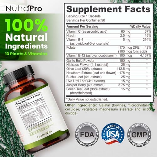 Suplemento para la Salud Cardiovascular - Apoyo Natural a la Presión Arterial y Circulación Saludable con Bayas de Espino y Hibisco. Vitaminas para - imagen 3